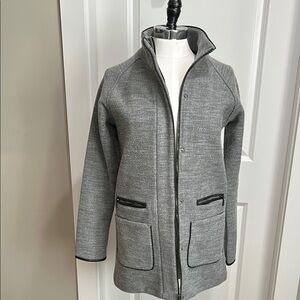 Orb unique Women's Gray full zippered Jacket
